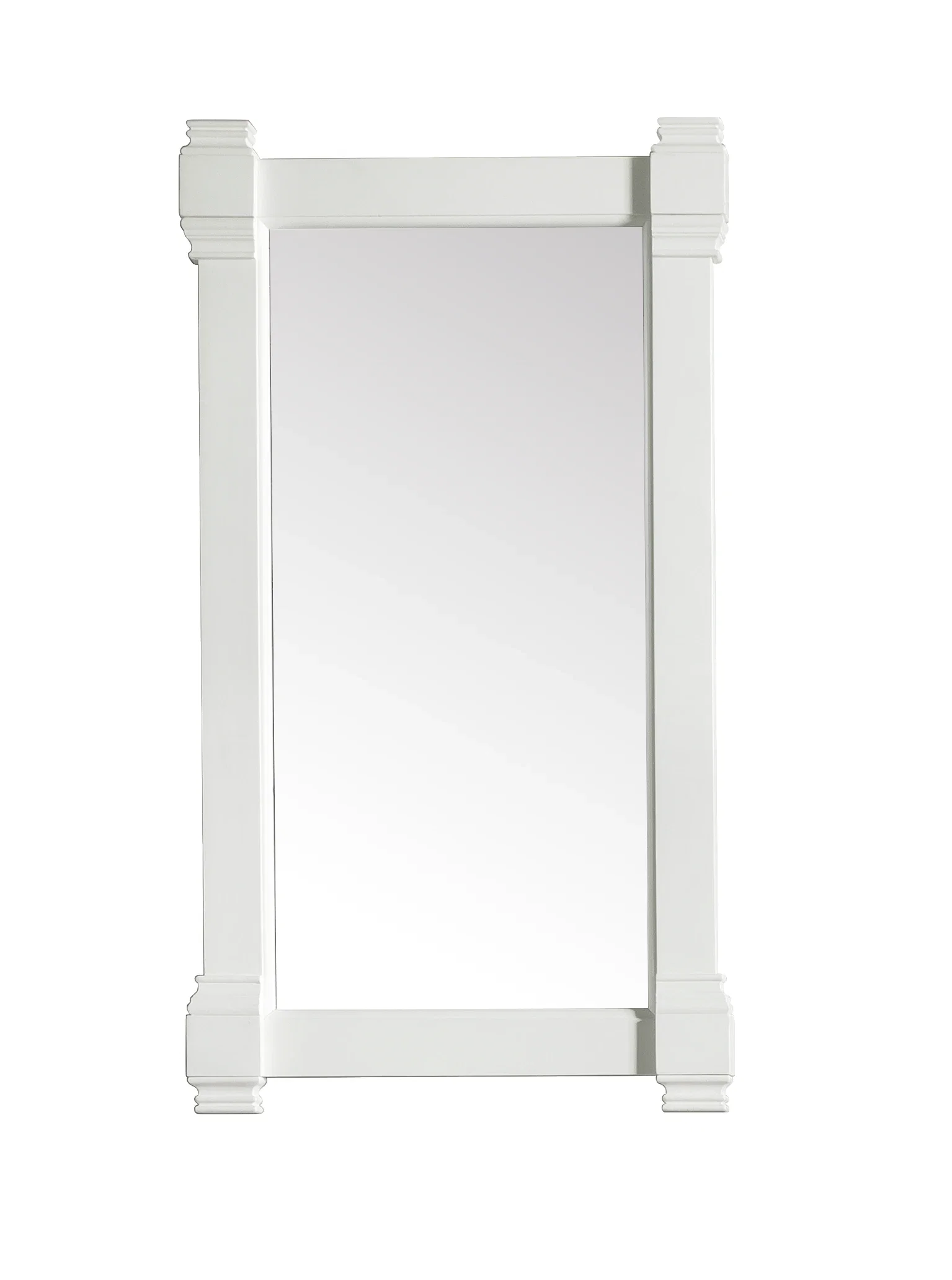Brittany 22" Mirror, Bright White