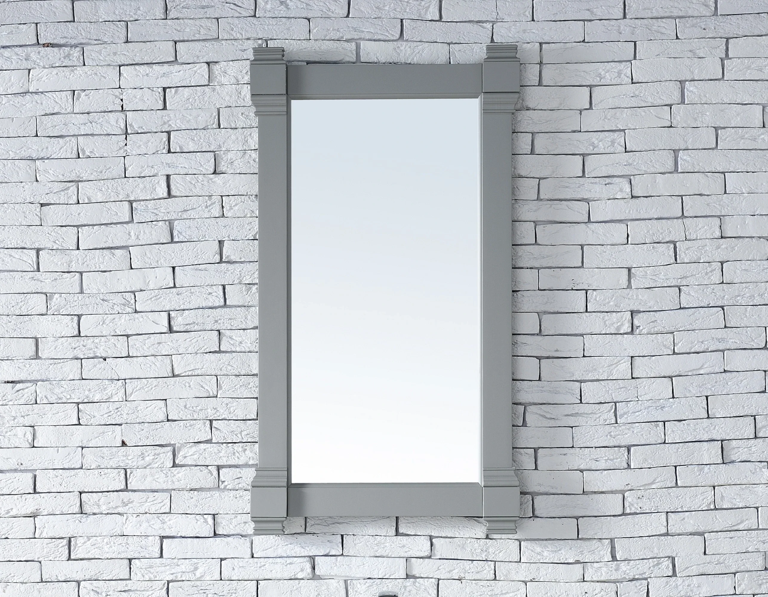 Brittany 22" Mirror, Urban Gray