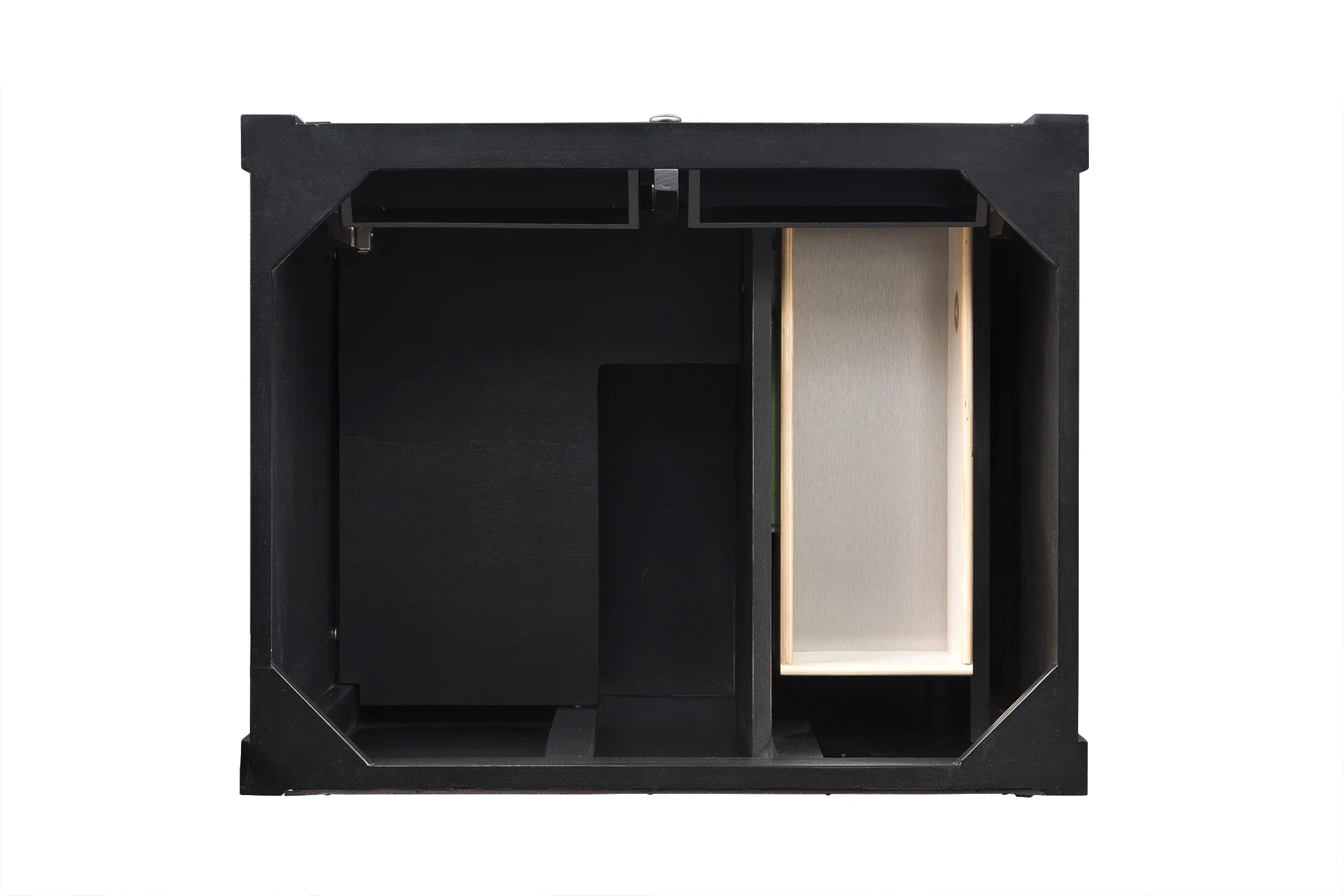 Brittany 30" Single Vanity Cabinet, Black Onyx