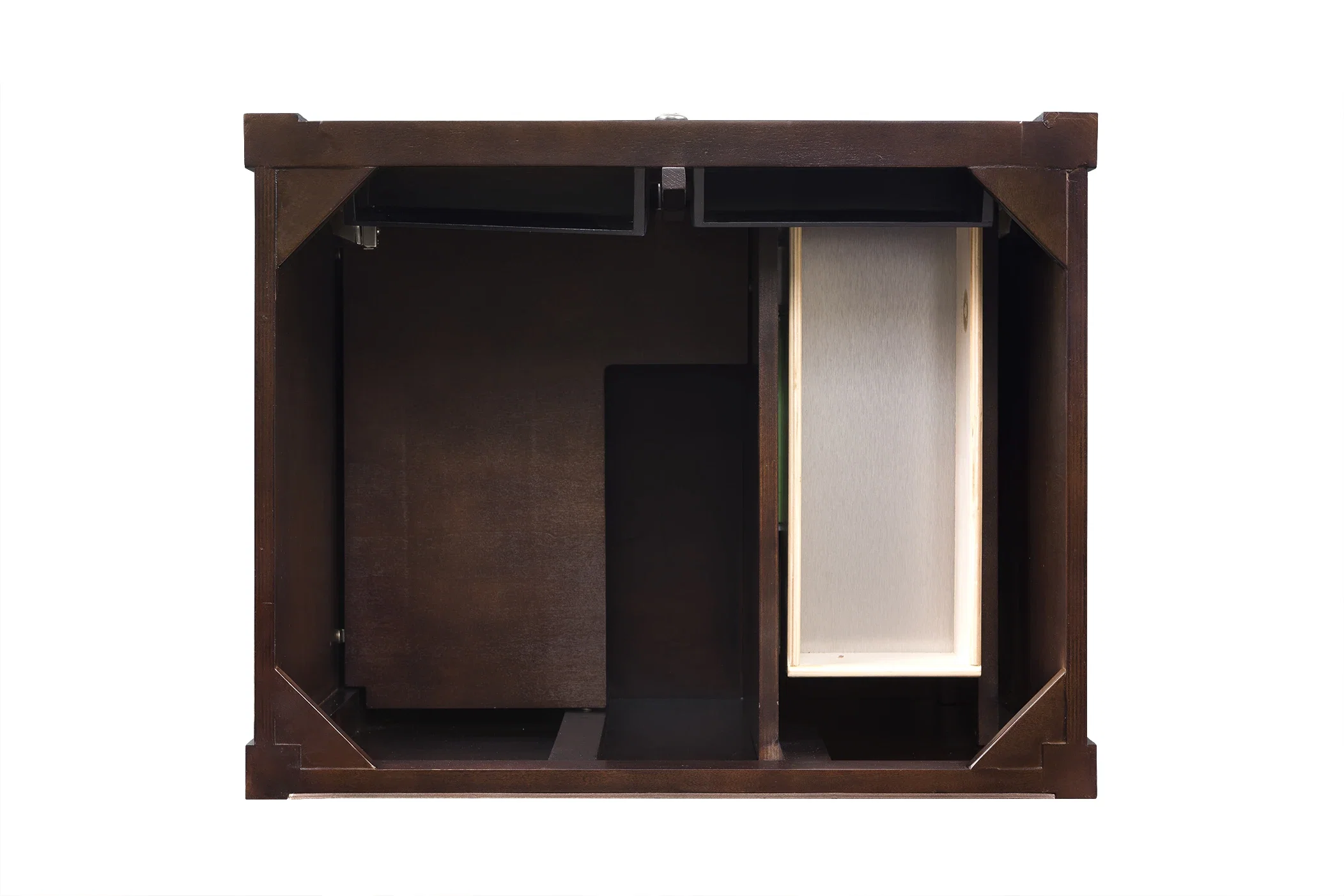 Brittany 30" Single Vanity Cabinet, Burnished Mahogany