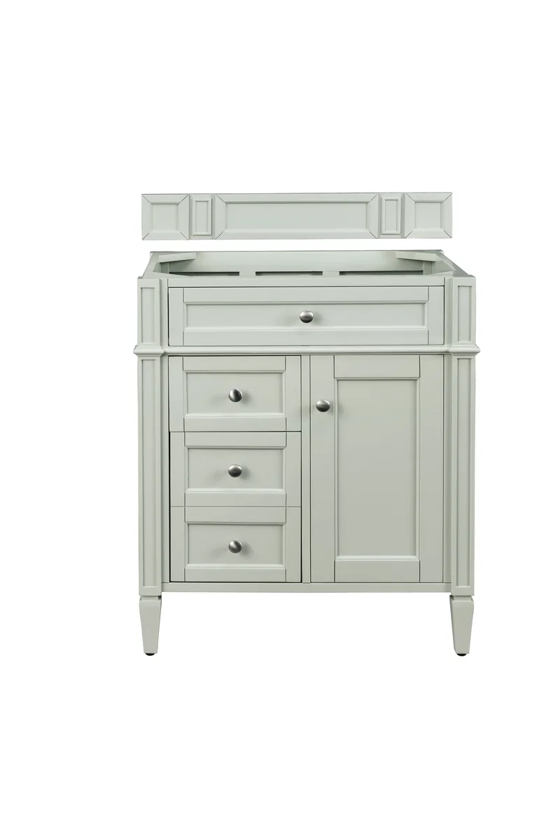 Brittany 30" Single Vanity Cabinet, Sage Green