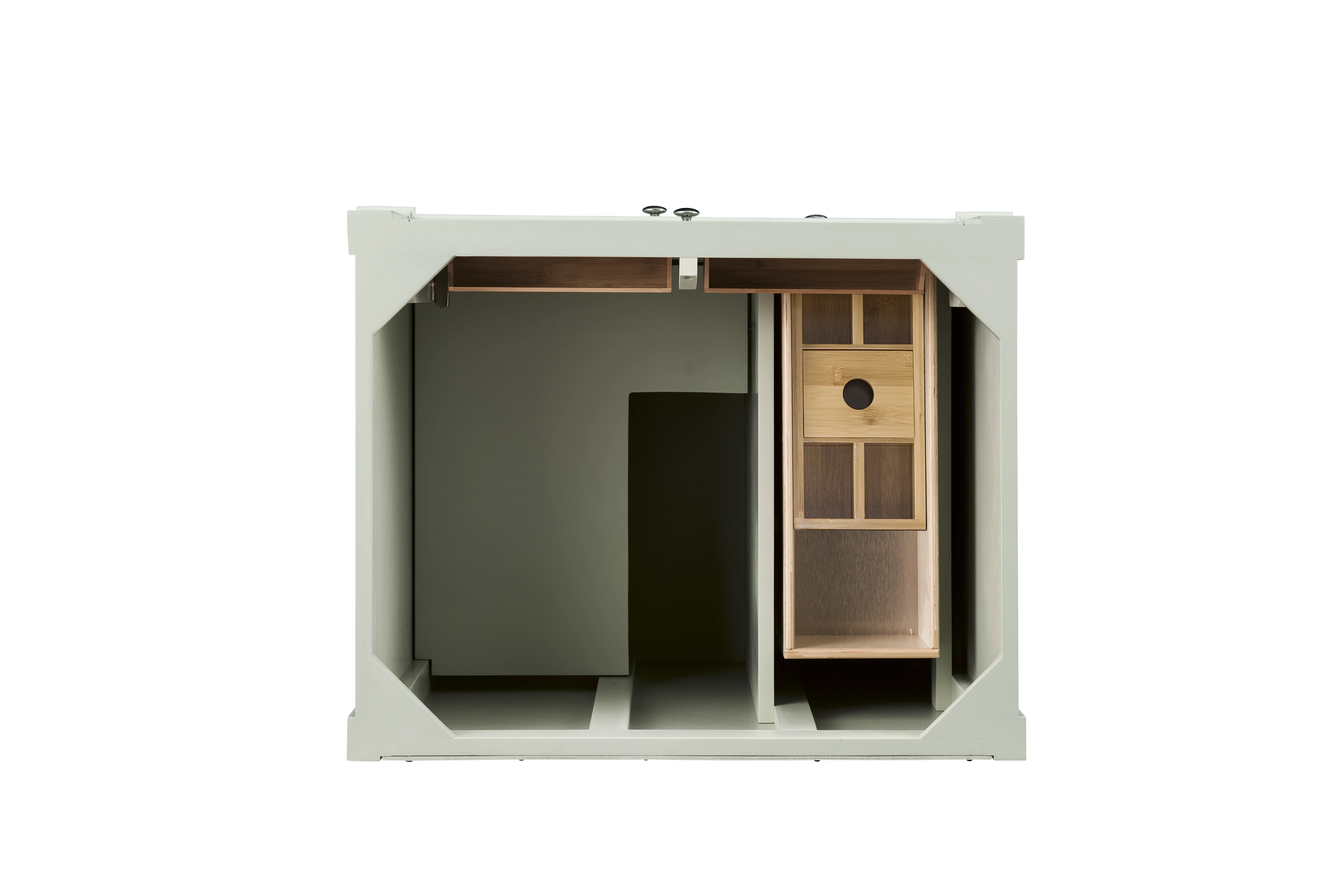 Brittany 30" Single Vanity Cabinet, Sage Green