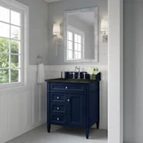 Brittany 30" Single Vanity, Victory Blue, w/ 3 CM Phantome Eclos Top