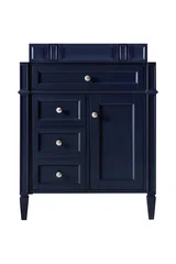 Brittany 30" Single Vanity Cabinet, Victory Blue