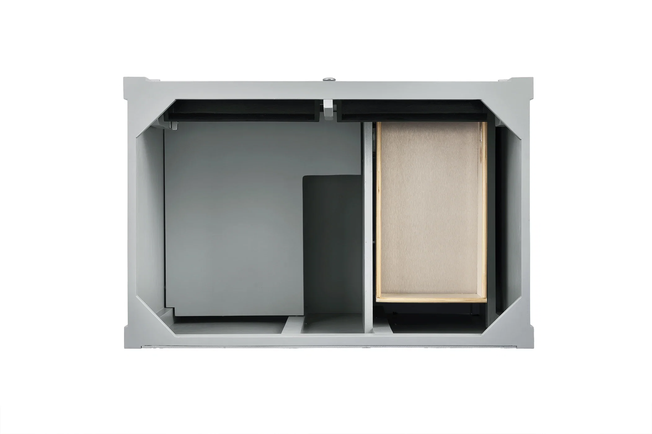 Brittany 36" Single Vanity, Urban Gray w/ 3 CM Lime Delight Silestone Top
