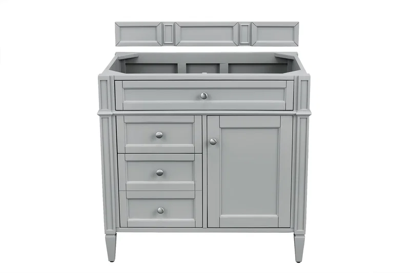 Brittany 36" Single Vanity Cabinet, Urban Gray