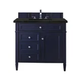 Brittany 36" Single Vanity, Victory Blue, w/ 3 CM Phantome Eclos Top