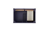 Brittany 36" Single Vanity Cabinet, Victory Blue