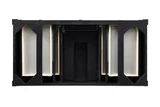 Brittany 48" Single Vanity, Black Onyx w/ 3 CM Eternal Jasmine Pearl Silestone Top w/FreePower Wireless Charger