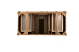 Brittany 48" Single Vanity Cabinet, Saddle Brown