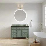 Brittany 48" Single Vanity, Smokey Celadon, w/ 3 CM Phantome Eclos Top