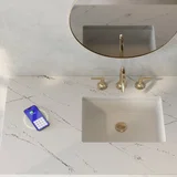 Brittany 48" Single Vanity, Sage Green w/ 3 CM Ethereal Noctis Silestone Top w/FreePower Wireless Charger