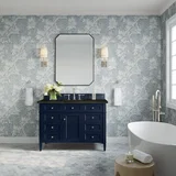 Brittany 48" Single Vanity, Victory Blue, w/ 3 CM Phantome Eclos Top