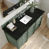 Brittany 60" Single Vanity, Smokey Celadon, w/ 3 CM Phantome Eclos Top