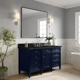 Brittany 60" Single Vanity, Victory Blue, w/ 3 CM Phantome Eclos Top