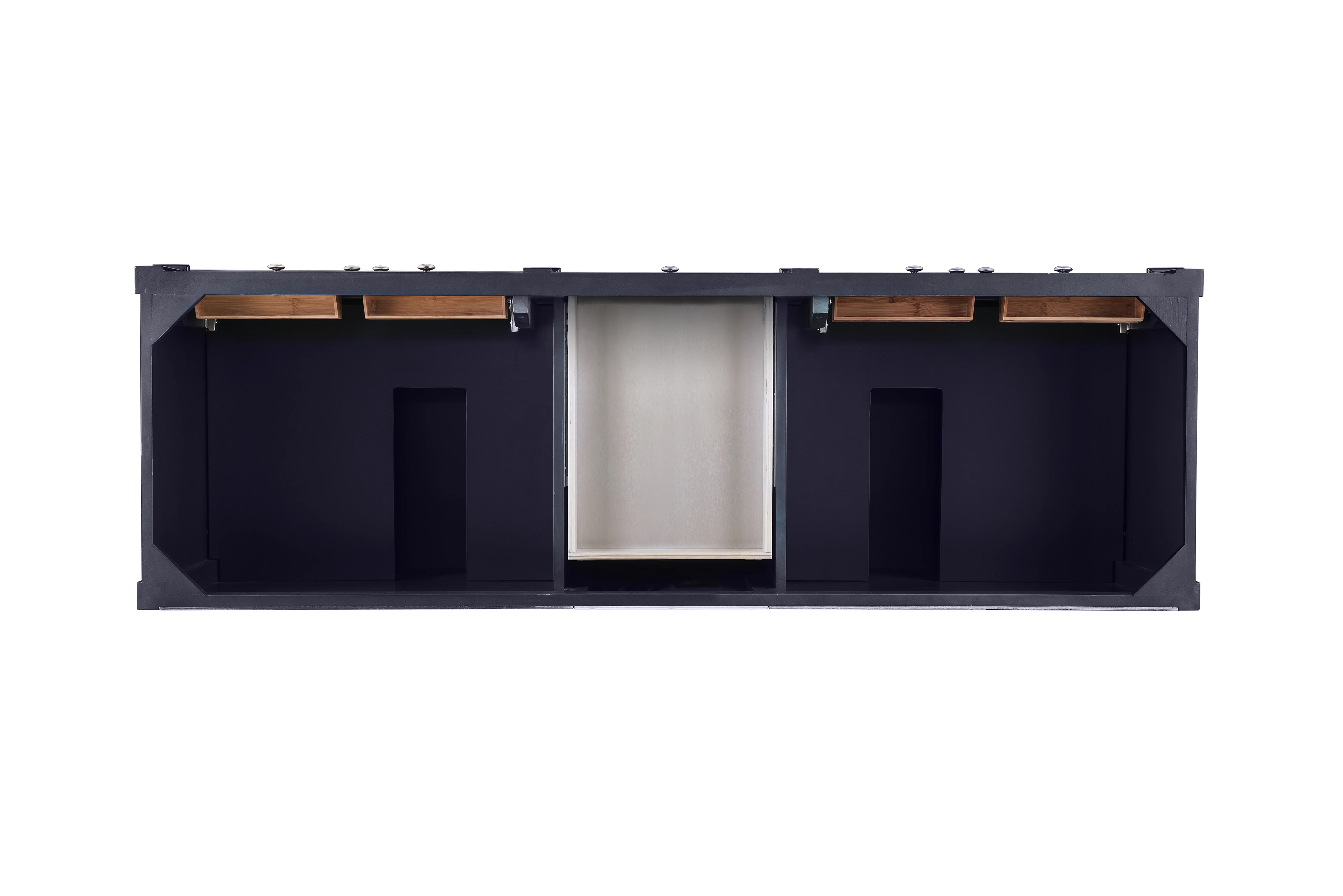 Brittany 72" Double Vanity Cabinet, Victory Blue
