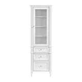 Brittany Linen Cabinet, Bright White