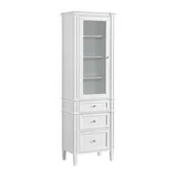 Brittany Linen Cabinet, Bright White
