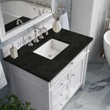 Brittany 36" Single Vanity in Bright White, w/ 3 CM Phantome Eclos Top