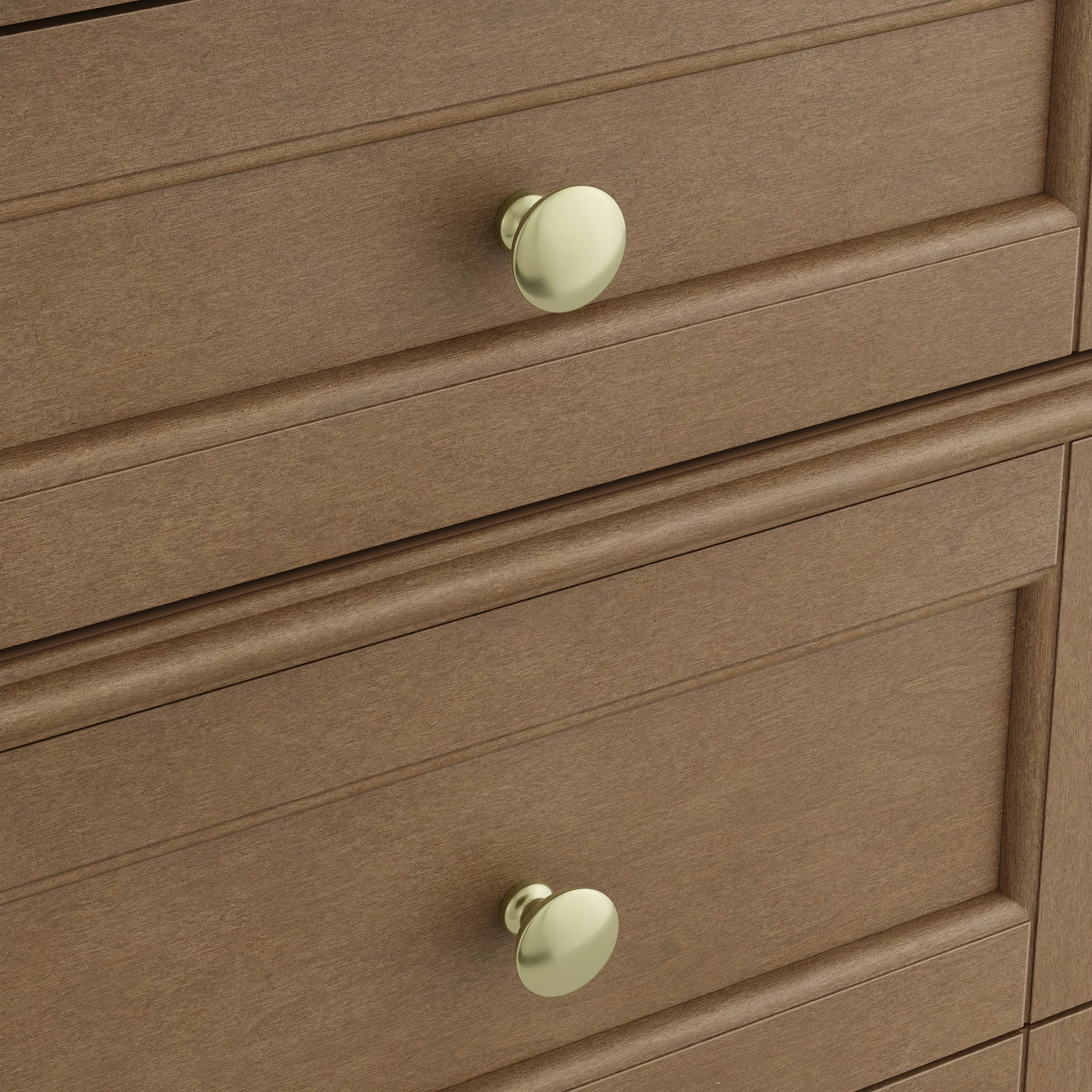 Brittany 48" Single Vanity, Pecan w/ 3 CM Siberian Silestone Top w/FreePower Wireless Charger