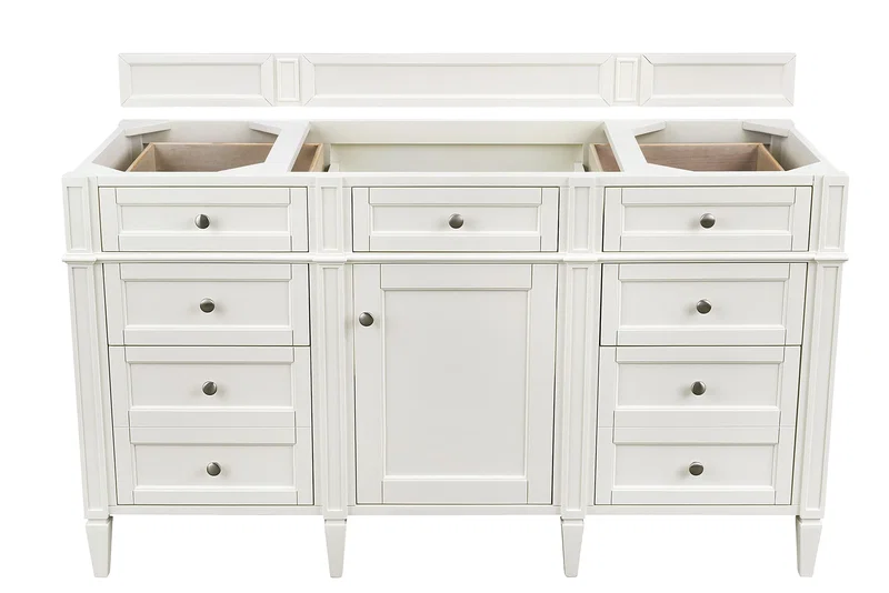 Brittany 60" Single Vanity in Bright White