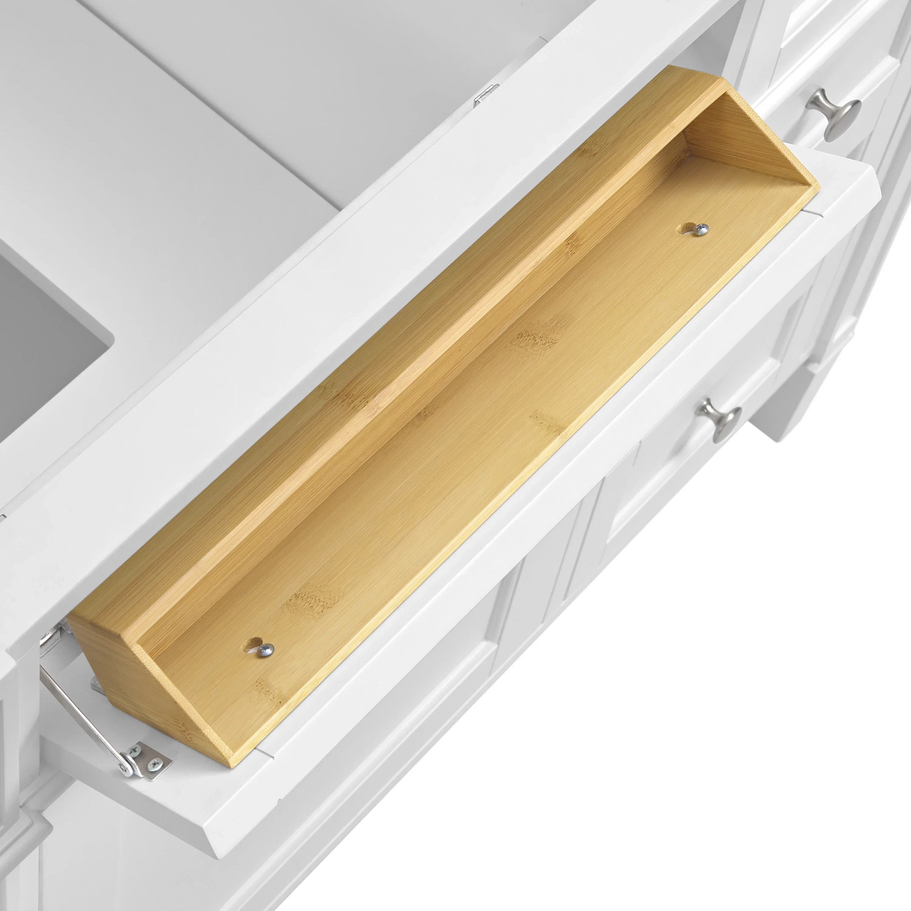 Brittany 84" Double Vanity, Bright White