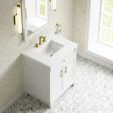 Bellshire 26" Mirror, Bright  White
