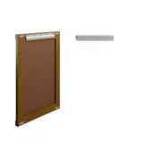 Bellshire 26" Mirror, Honey Oak