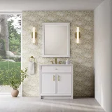 Bellshire 30" Mirror, Bright  White
