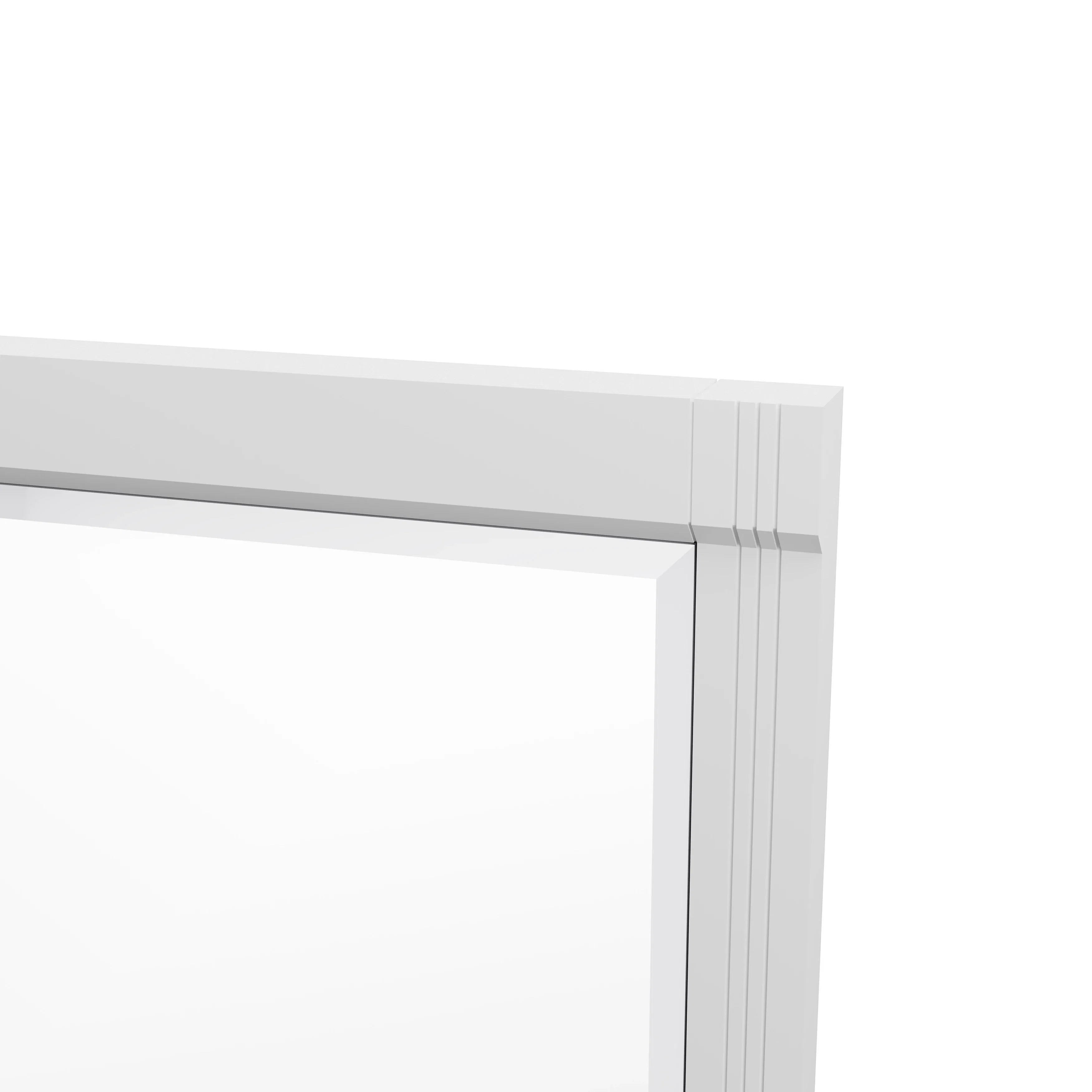 Bellshire 30" Mirror, Bright  White