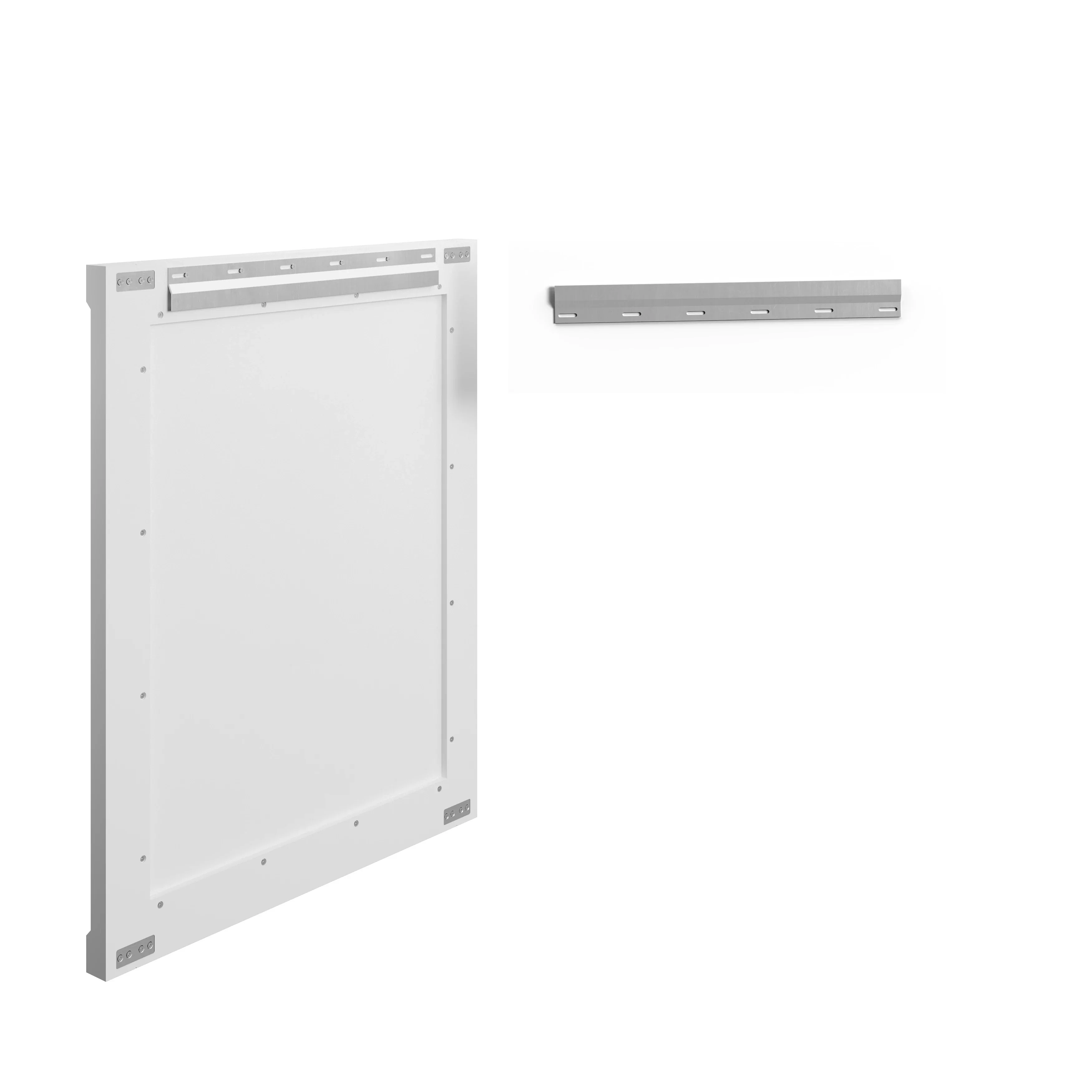 Bellshire 30" Mirror, Bright  White