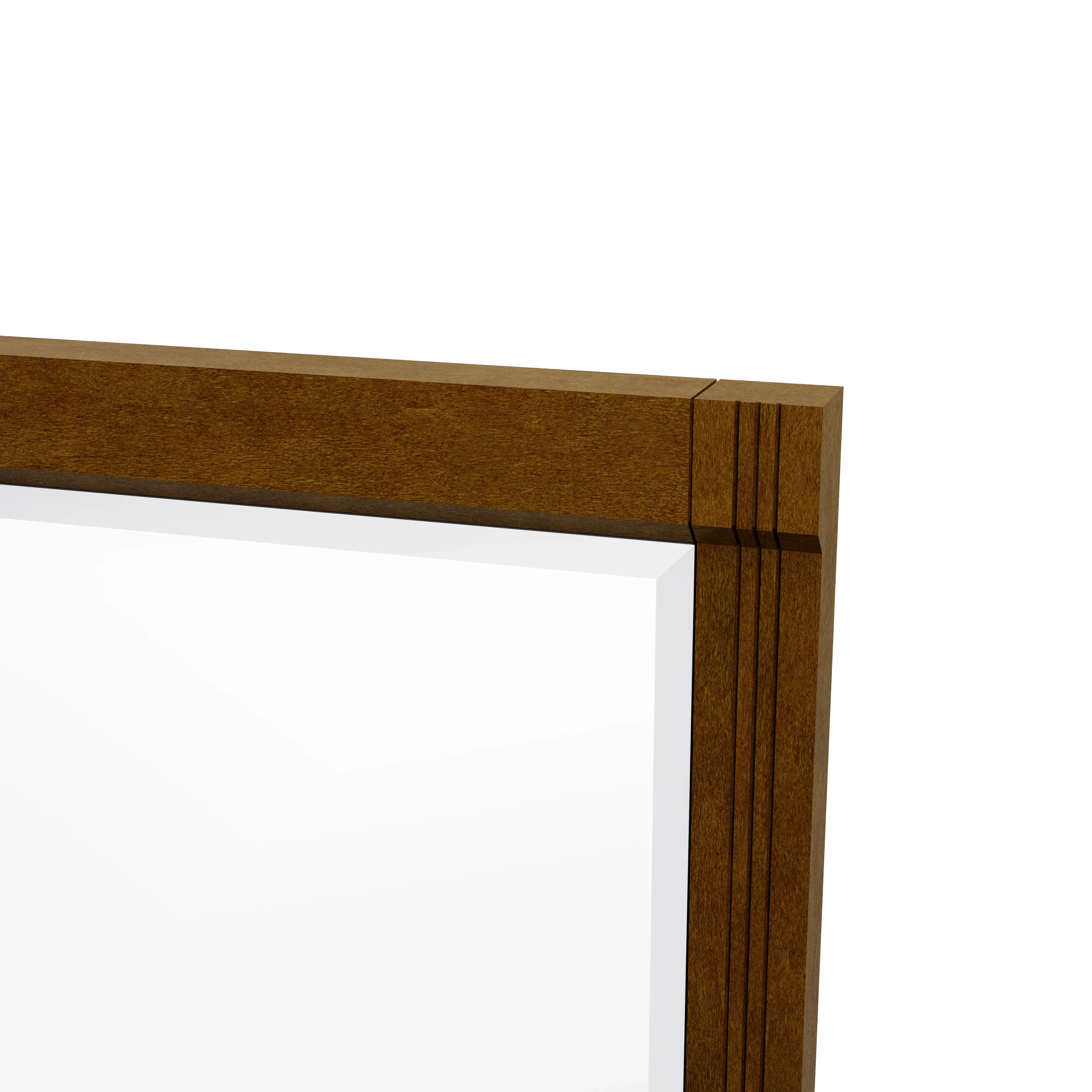 Bellshire 30" Mirror, Honey Oak