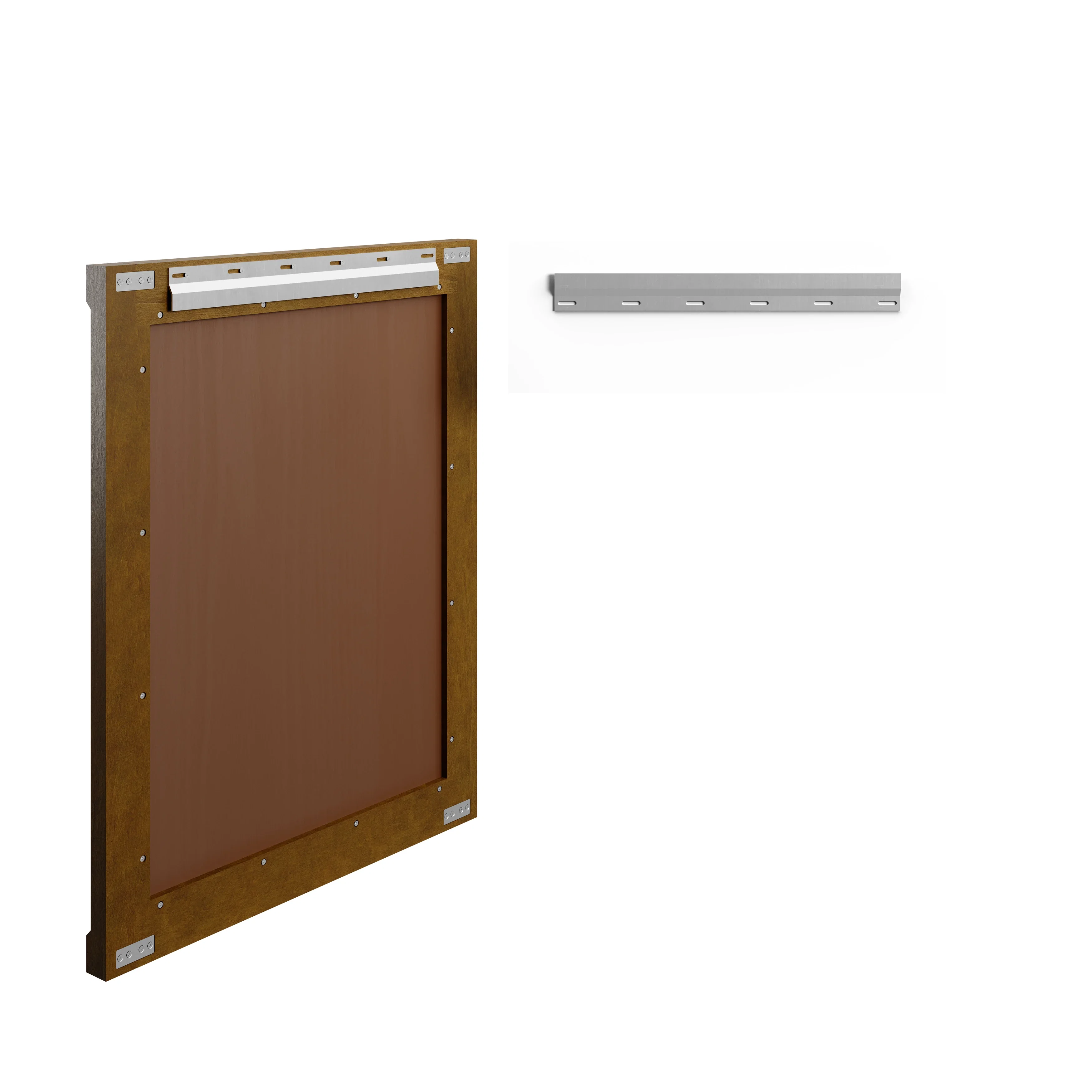 Bellshire 30" Mirror, Honey Oak