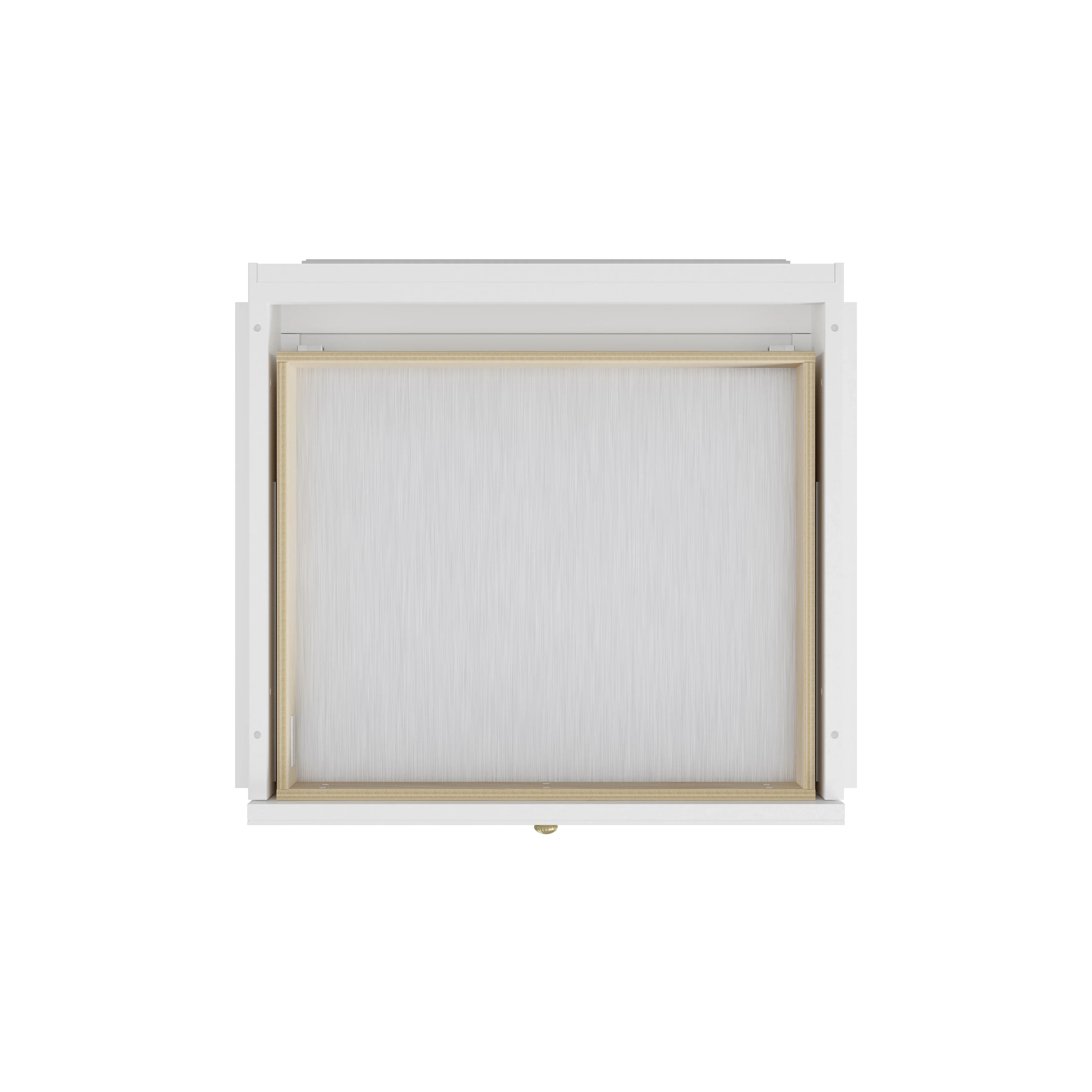 Bellshire 24" Drawer Unit, Bright White w/ 3 CM Charcoal Soapstone Silestone Top