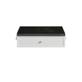 Bellshire 24" Drawer Unit, Bright White w/ 3 CM Phantome Eclos Top