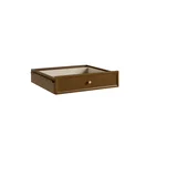 Bellshire 24" Drawer Unit, Honey Oak w/ 3 CM Charcoal Soapstone Silestone Top