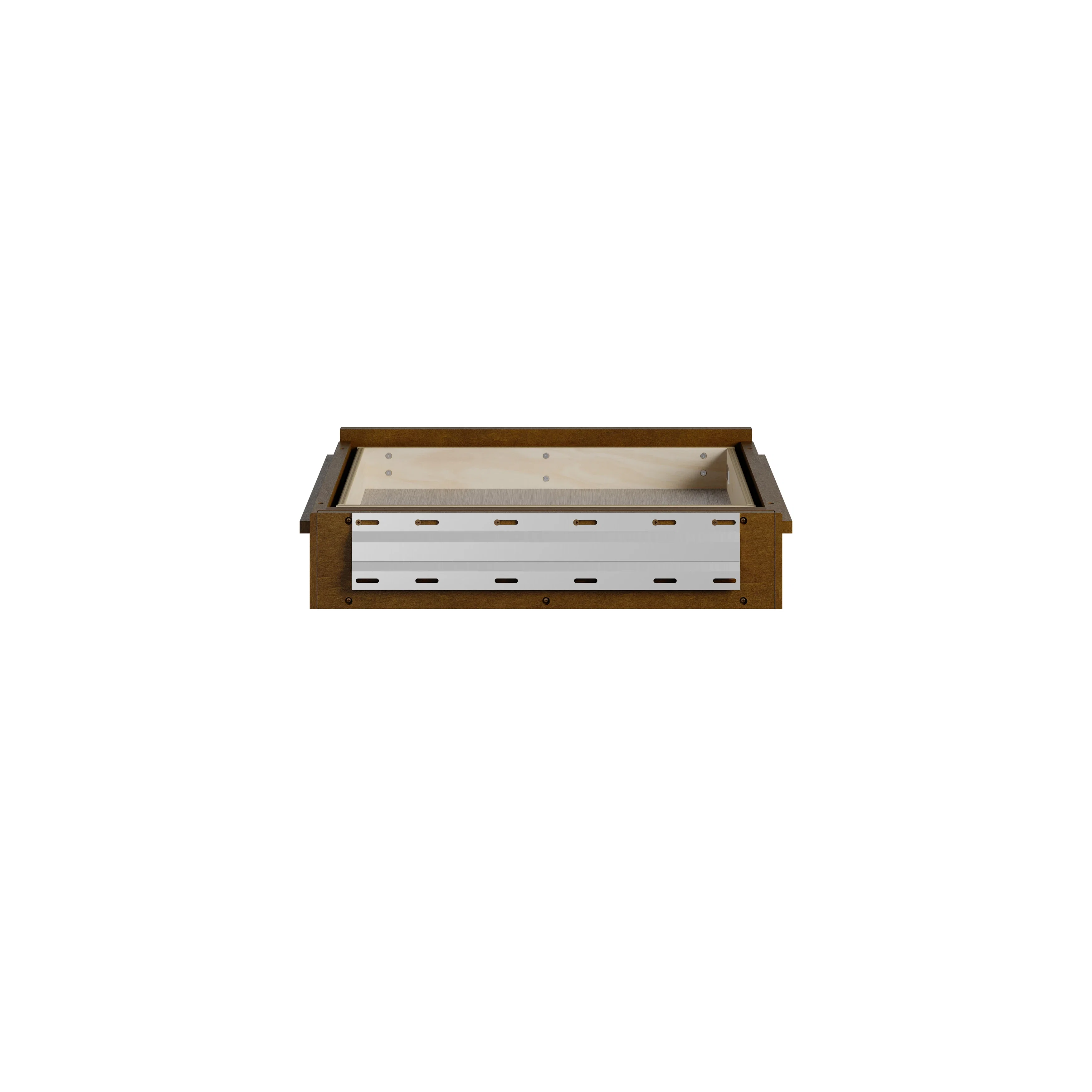 Bellshire 24" Drawer Unit, Honey Oak w/ 3 CM Charcoal Soapstone Silestone Top