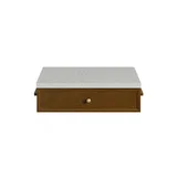 Bellshire 24" Drawer Unit, Honey Oak w/ 3 CM Lime Delight Silestone Top