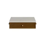 Bellshire 24" Drawer Unit, Honey Oak w/ 3 CM Siberian Silestone Top