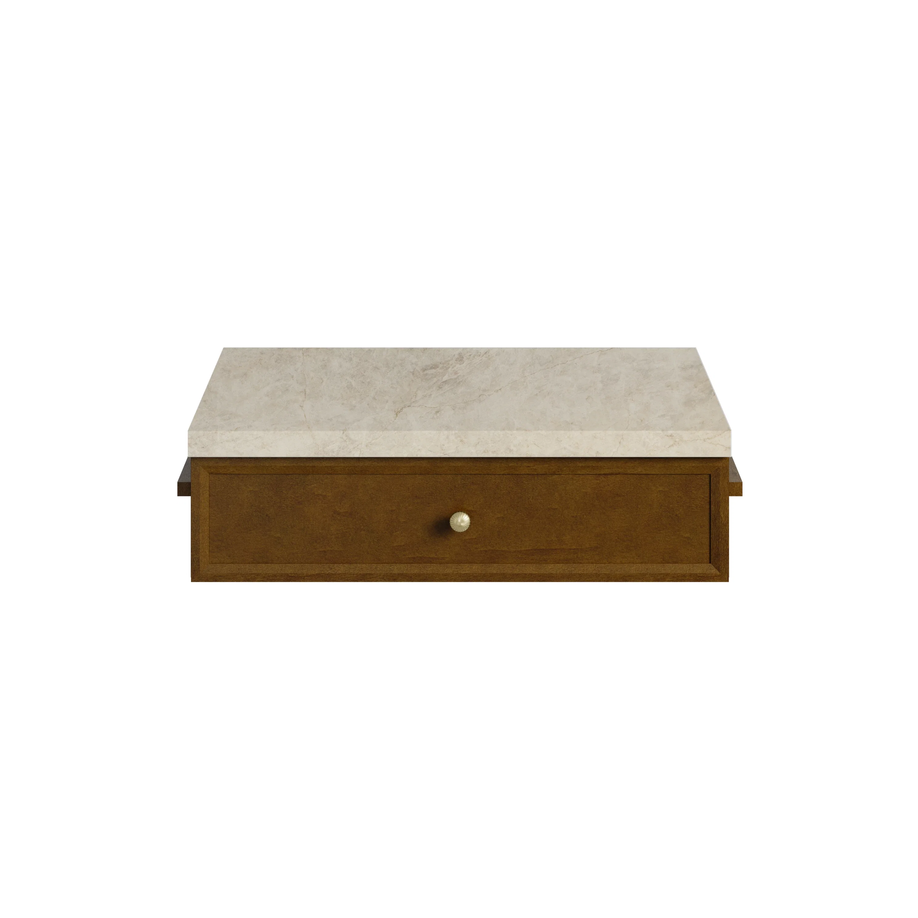 Bellshire 24" Drawer Unit, Honey Oak w/ 3 CM Tajnar Eclos Top