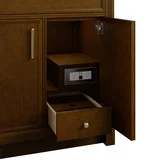 Bellshire 30" Single Vanity Cabinet, Honey Oak