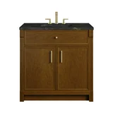Bellshire 36" Single Vanity, Honey Oak w/ 3 CM Phantome Eclos Top