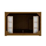 Bellshire 36" Single Vanity, Honey Oak w/ 3 CM Phantome Eclos Top