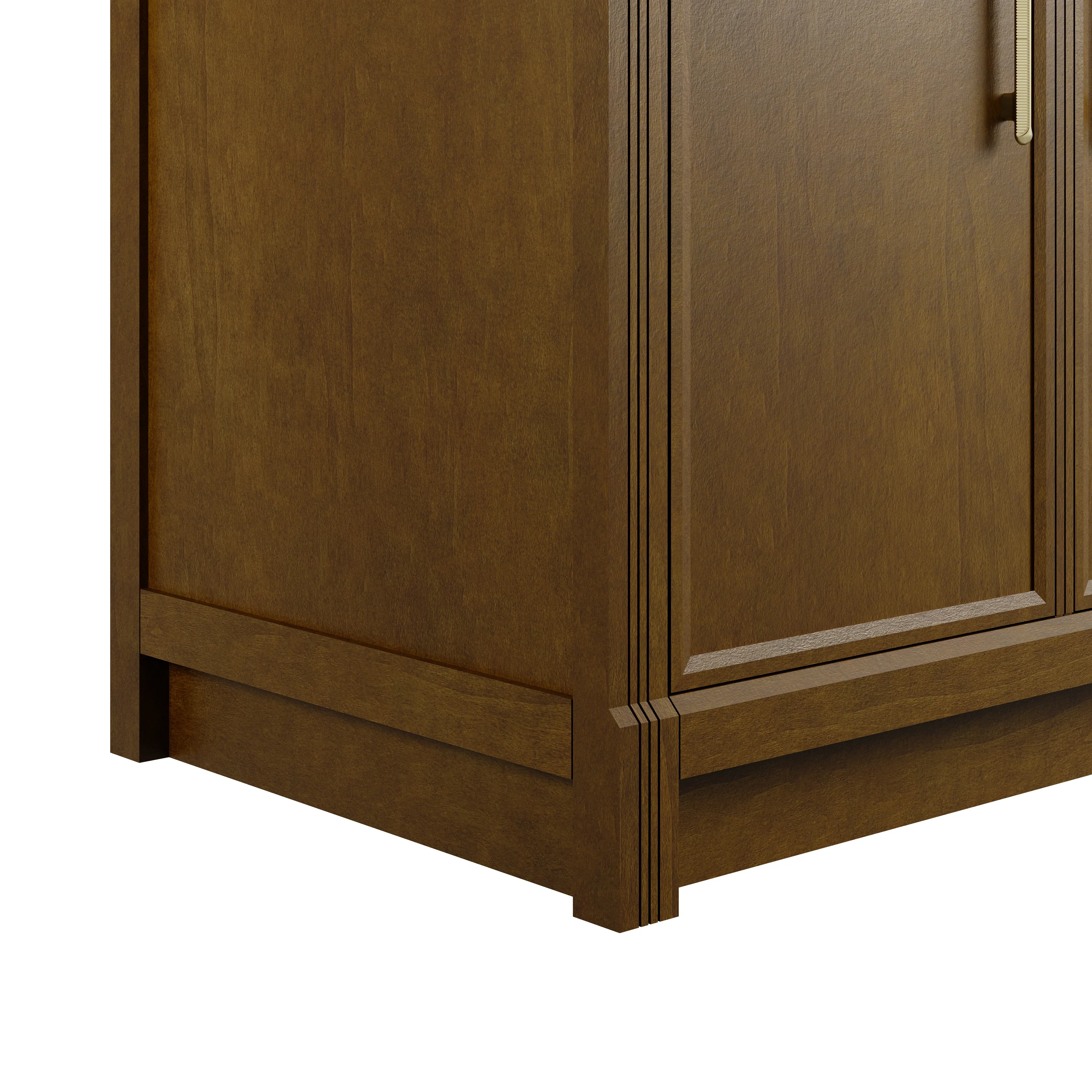 Bellshire 36" Single Vanity Cabinet, Honey Oak