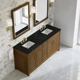 Bellshire 72" Double Vanity, Honey Oak w/ 3 CM Phantome Eclos Top