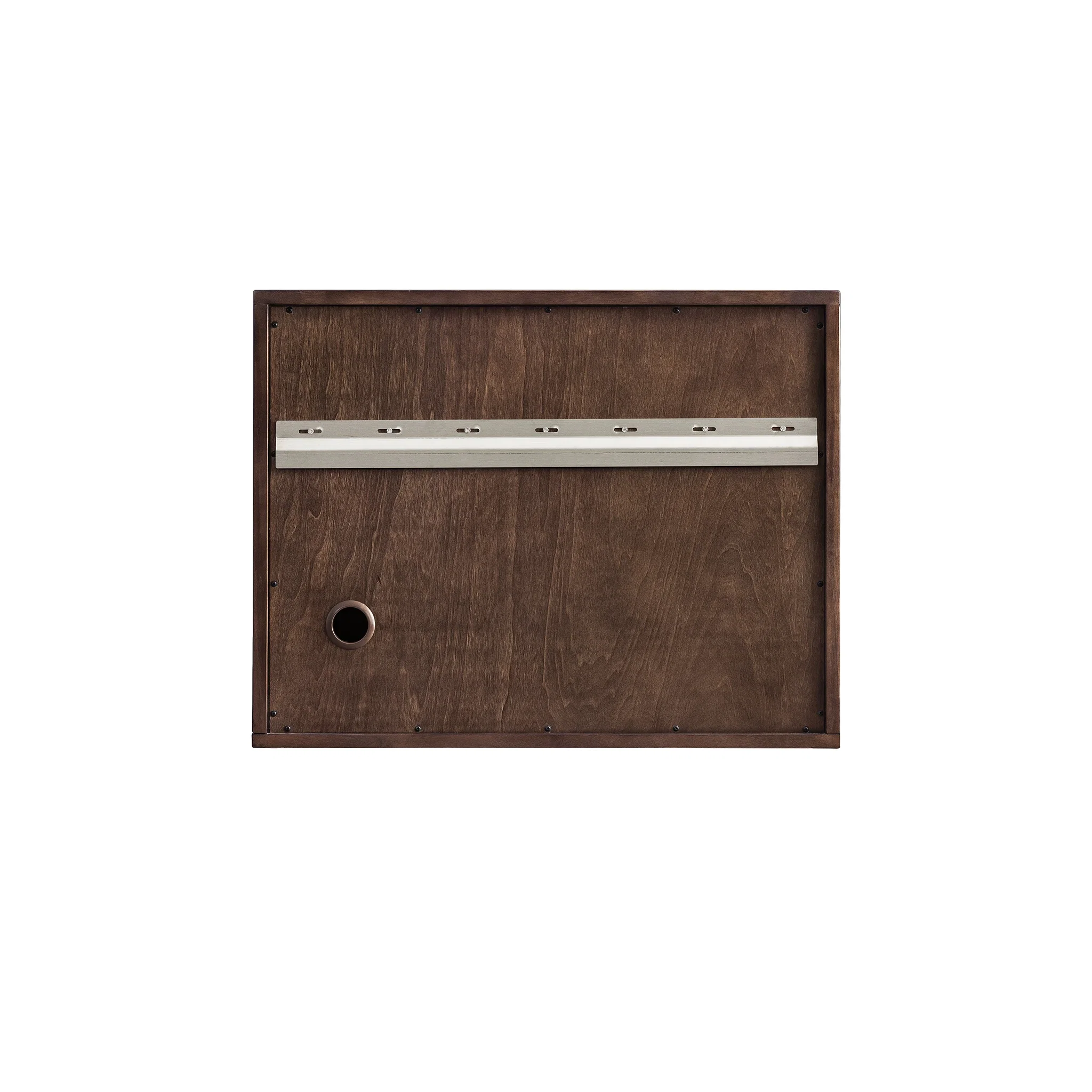 Amberly 30" Single Vanity, Mid-Century Walnut w/ 3 CM Ethereal Noctis Top