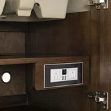 Amberly 30" Single Vanity, Mid-Century Walnut, w/ 3 CM Phantome Eclos Top