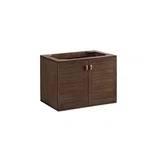 Amberly 30" Single Vanity, Mid-Century Walnut, w/ 3 CM Phantome Eclos Top