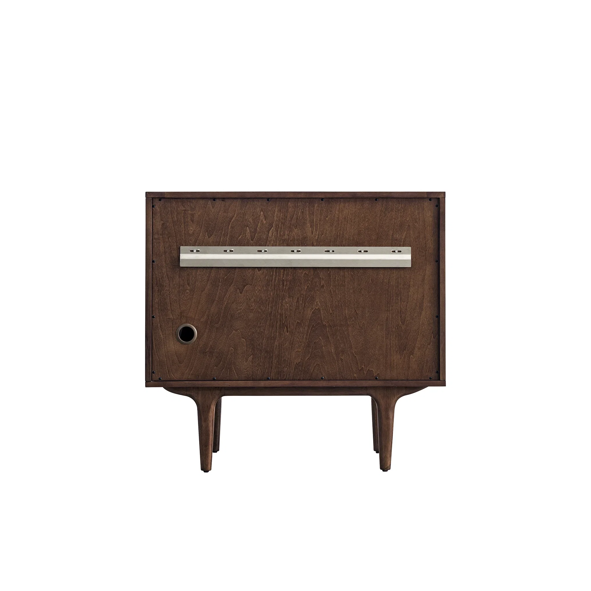 Amberly 36" Single Vanity, Mid-Century Walnut w/ 3 CM White Zeus Top