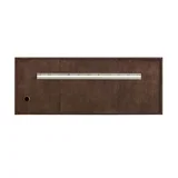 Amberly 60" Double Vanity, Mid-Century Walnut w/ 3 CM Parisien Bleu Top w/FreePower Wireless Charger